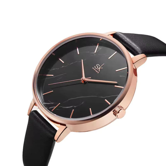 Marble Circle Watch