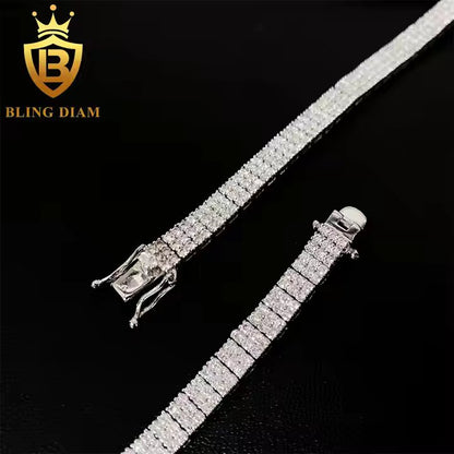 Triple Moissanite Bracelet