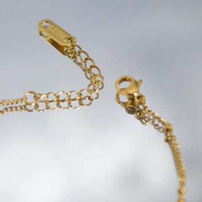 Square Colorful Zircon Bracelet