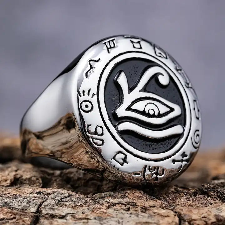 Wedjat Eye of Horus God of Egypt Ring