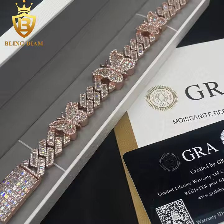 Rose Gold Butterfly Bracelet