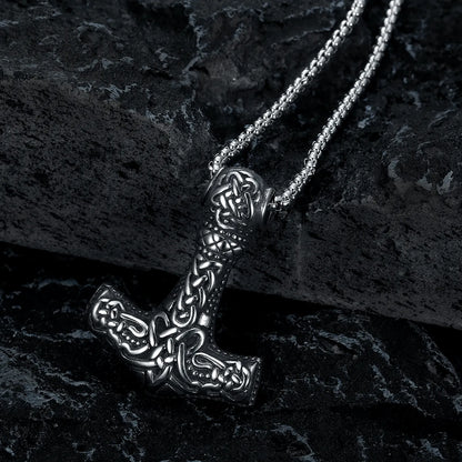Runic Hammer Pendant