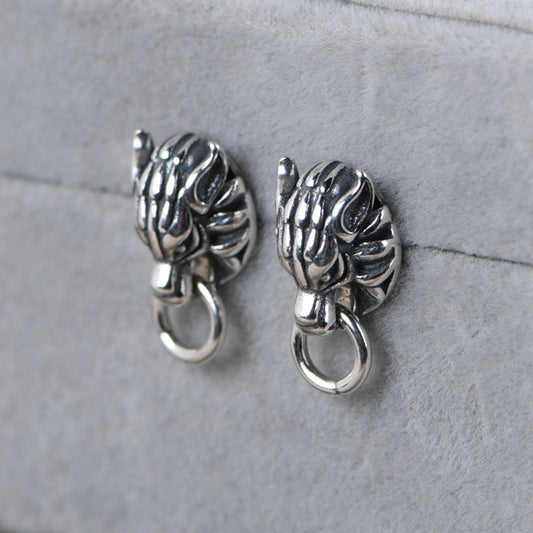 lion Stud Earrings