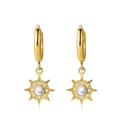 Geometric Drop Earrings