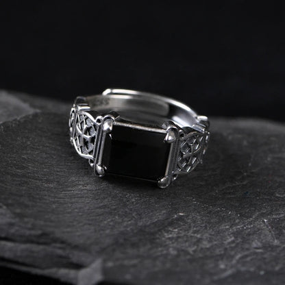 Crown Agate Ring