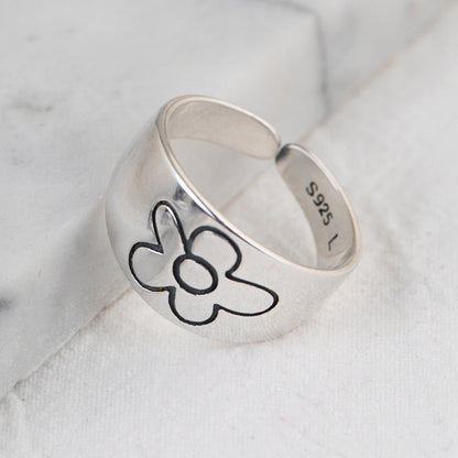 Floret Adjustable Ring
