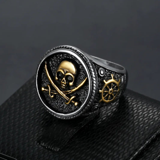 Pirate Skull Ring