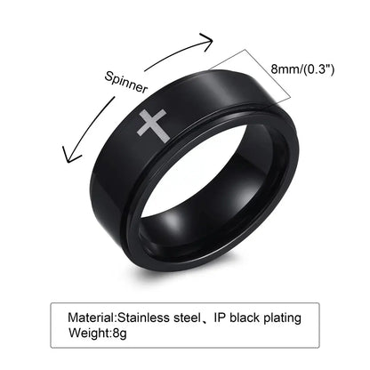 Spinner cross rings