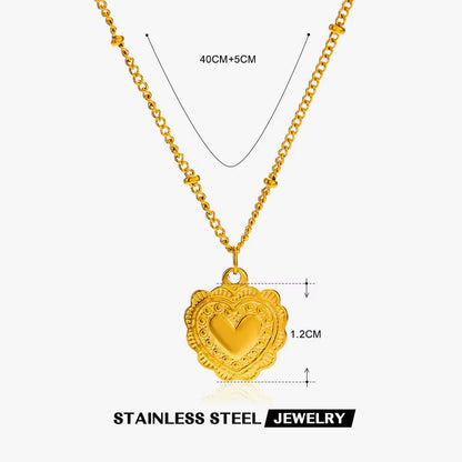 Golden Medallion Necklaces