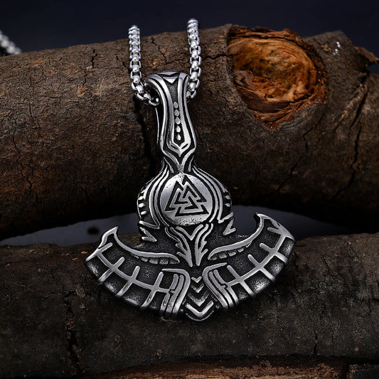 Mjolnir Valknut Pendant