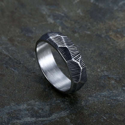 Hammer Stamp Ring