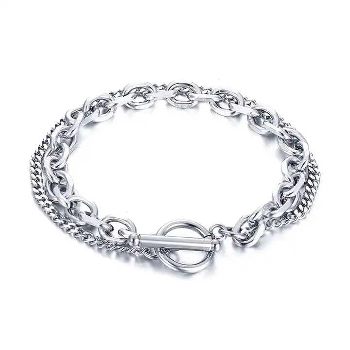 Title: Silver Chain Bracelet