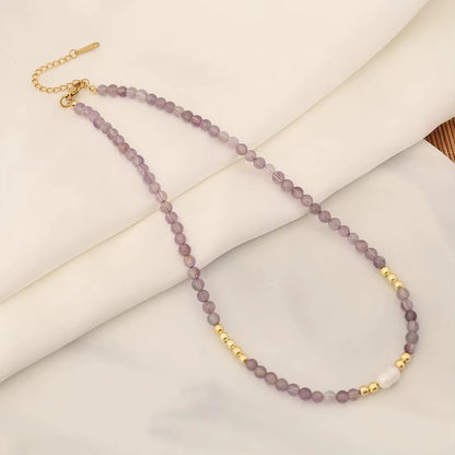 Golden Bead Necklace
