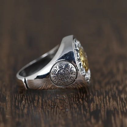 Rotating Silver Ring