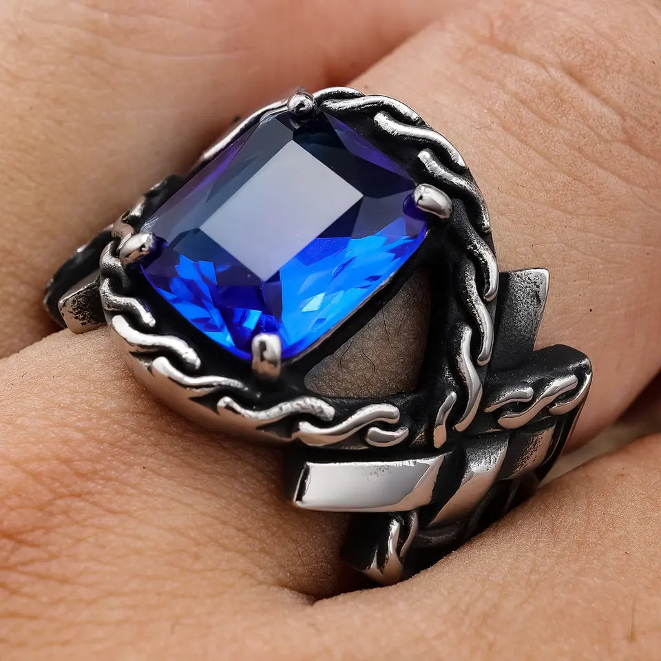 vintage stone rings