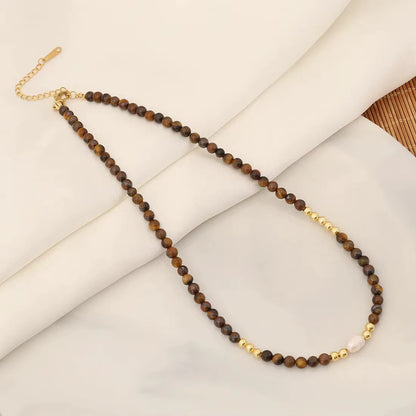 Golden Bead Necklace