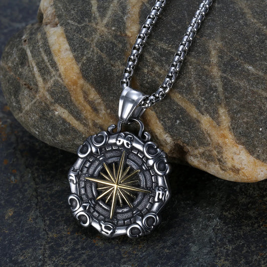 Dual Compass Necklace