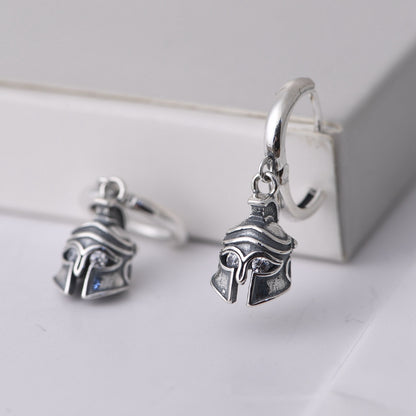 Helmet Earrings