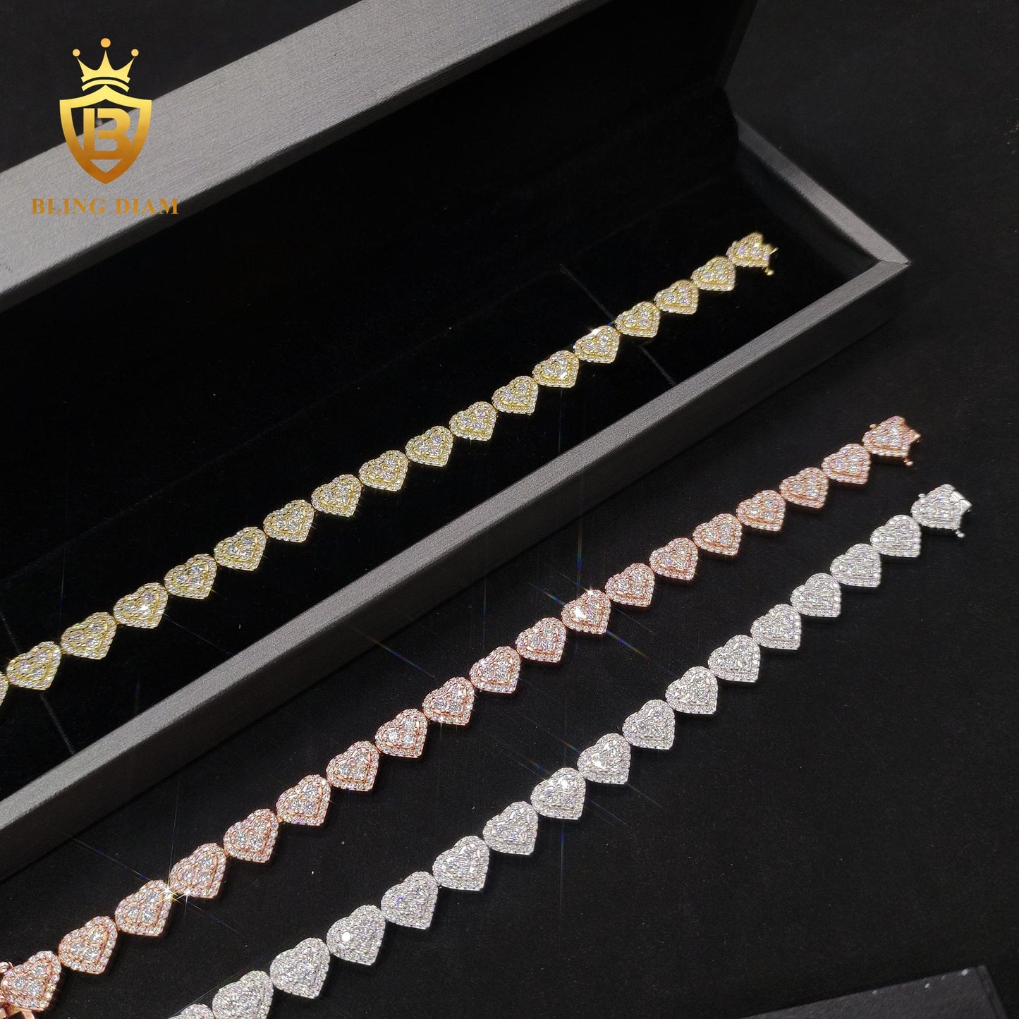 Iced Out Cuban Link Bracelet