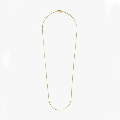 Minimalist Snake Chain Necklace