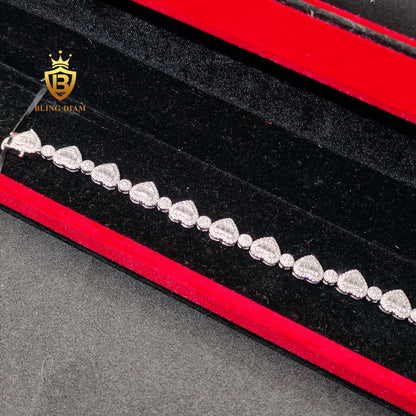 Moissanite Cuban Bracelet