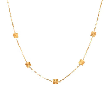 Geometric Charm Necklace