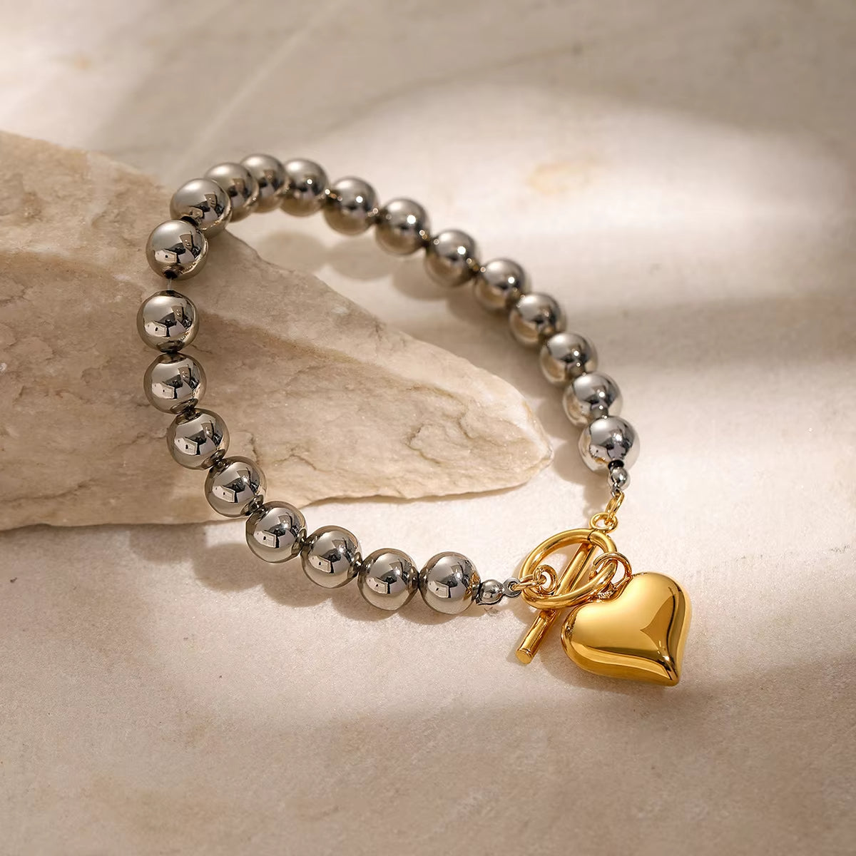 Heart Charm Bracelet