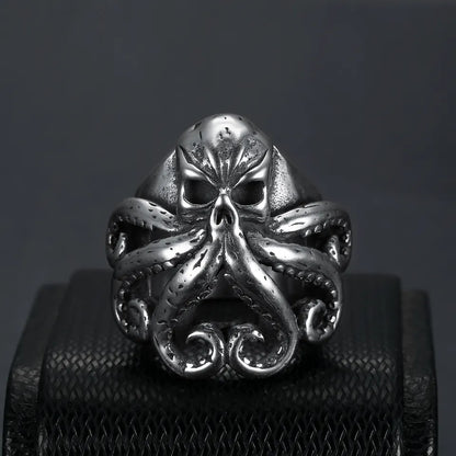 Octopus Skull Ring