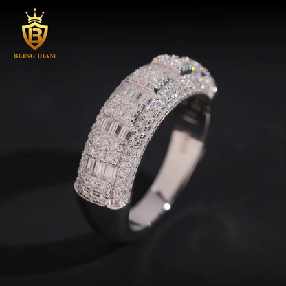 Plated Moissanite Ring