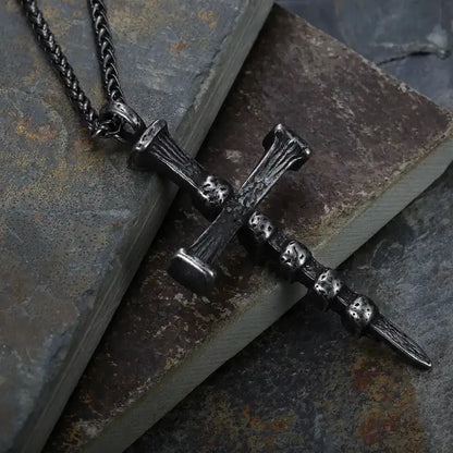 skulls cross Necklace