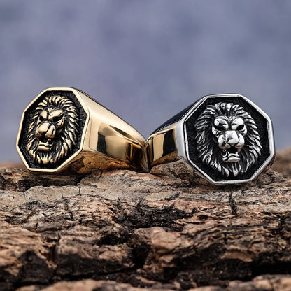 Great Lion Head Ring