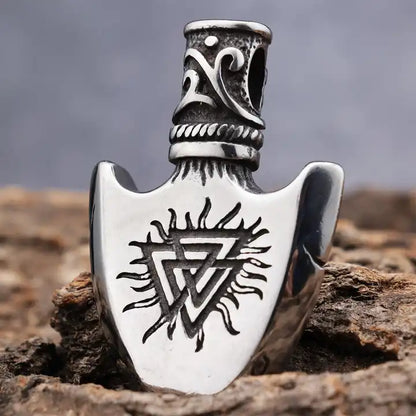 Spearhead Valknut Pendant