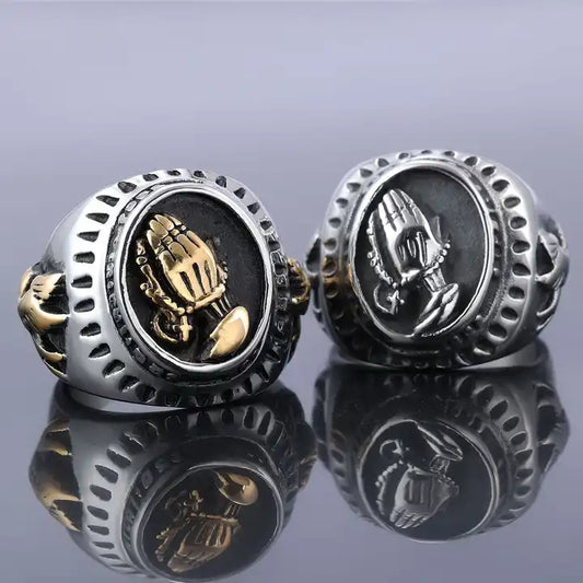 Religious Catholic Rosary Prayer Ring