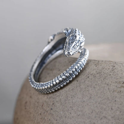 Bold Alligator Ring