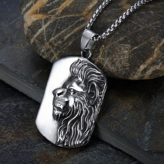 Lion King Head Necklace