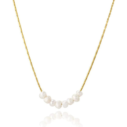 Star White Shell Pendant Necklace