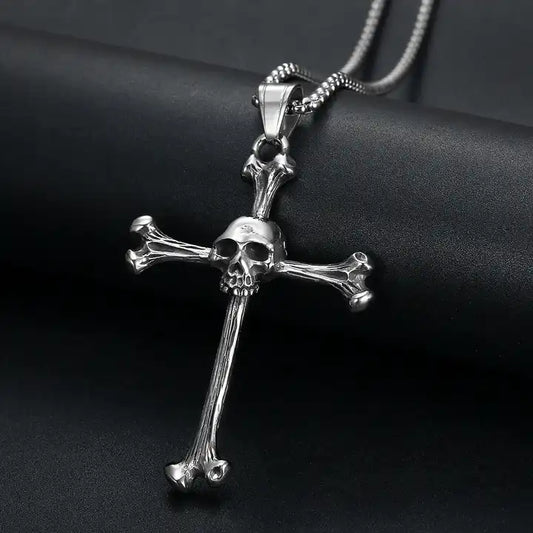 Skull Cross Necklace