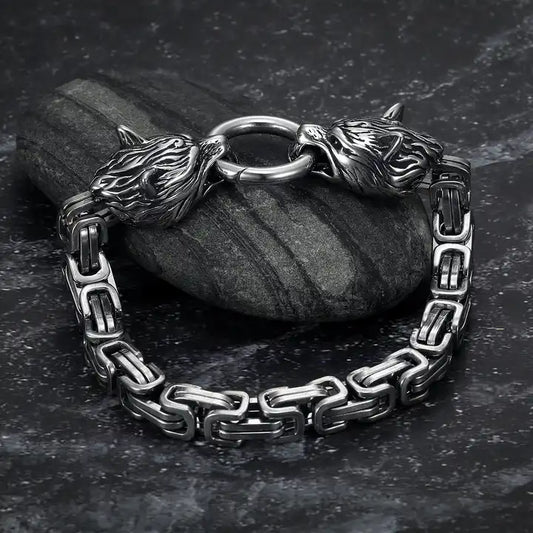 Viking Wolf Bracelet