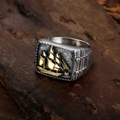 Nautical Sailboat Ring