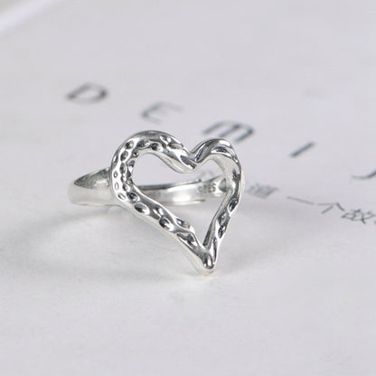 Hammer Heart Ring
