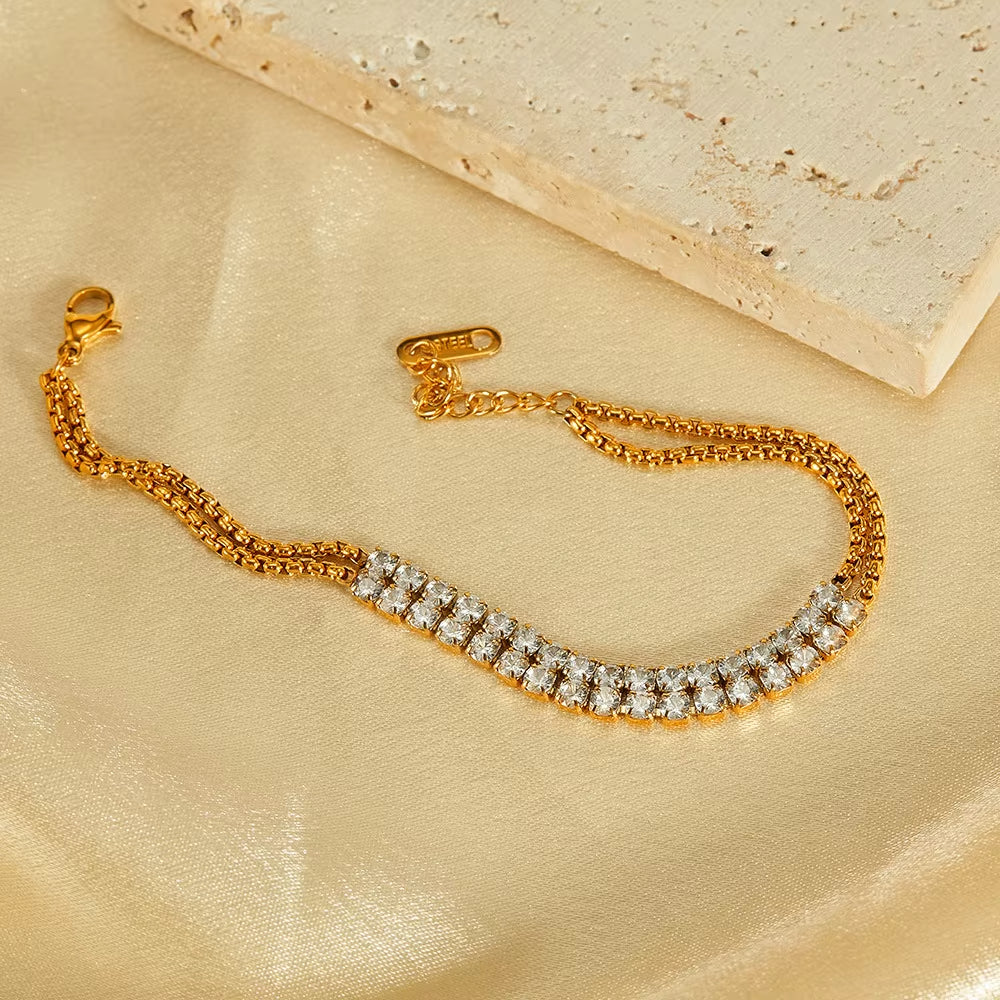 Double Layer Elegant Bracelets