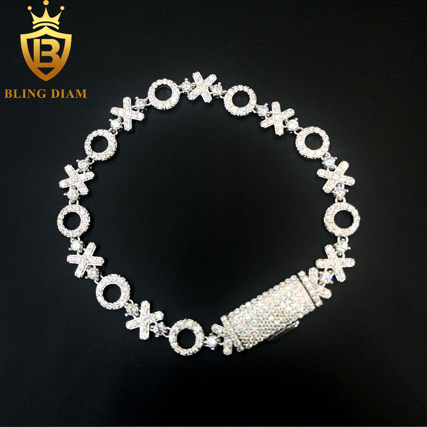 XOXO Moissanite Bracelet