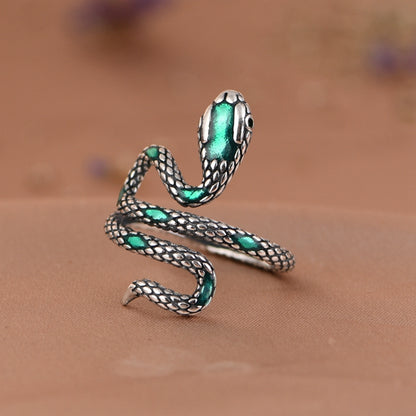 Oil Drop Cobra Ring