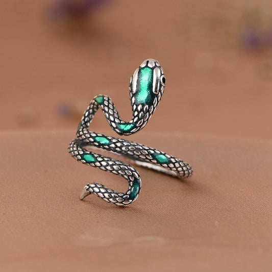 Oil Drop Cobra Ring