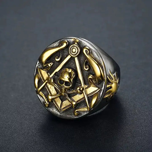 Steel Skull Ring