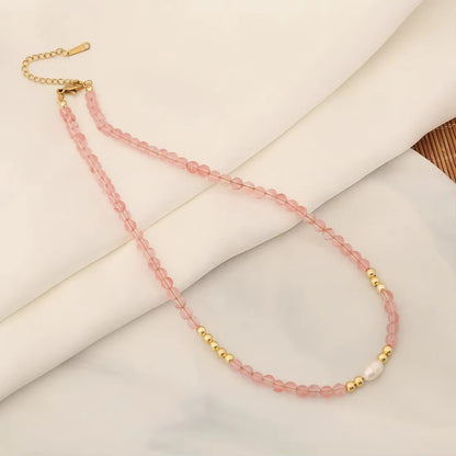 Golden Bead Necklace