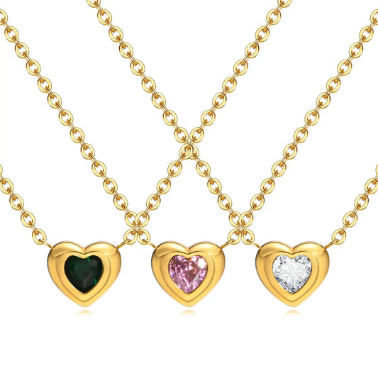 Gold Heart Necklace