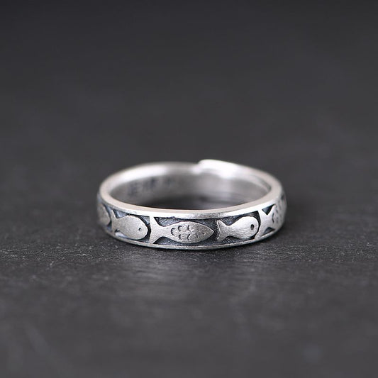 Fish Adjustable ring