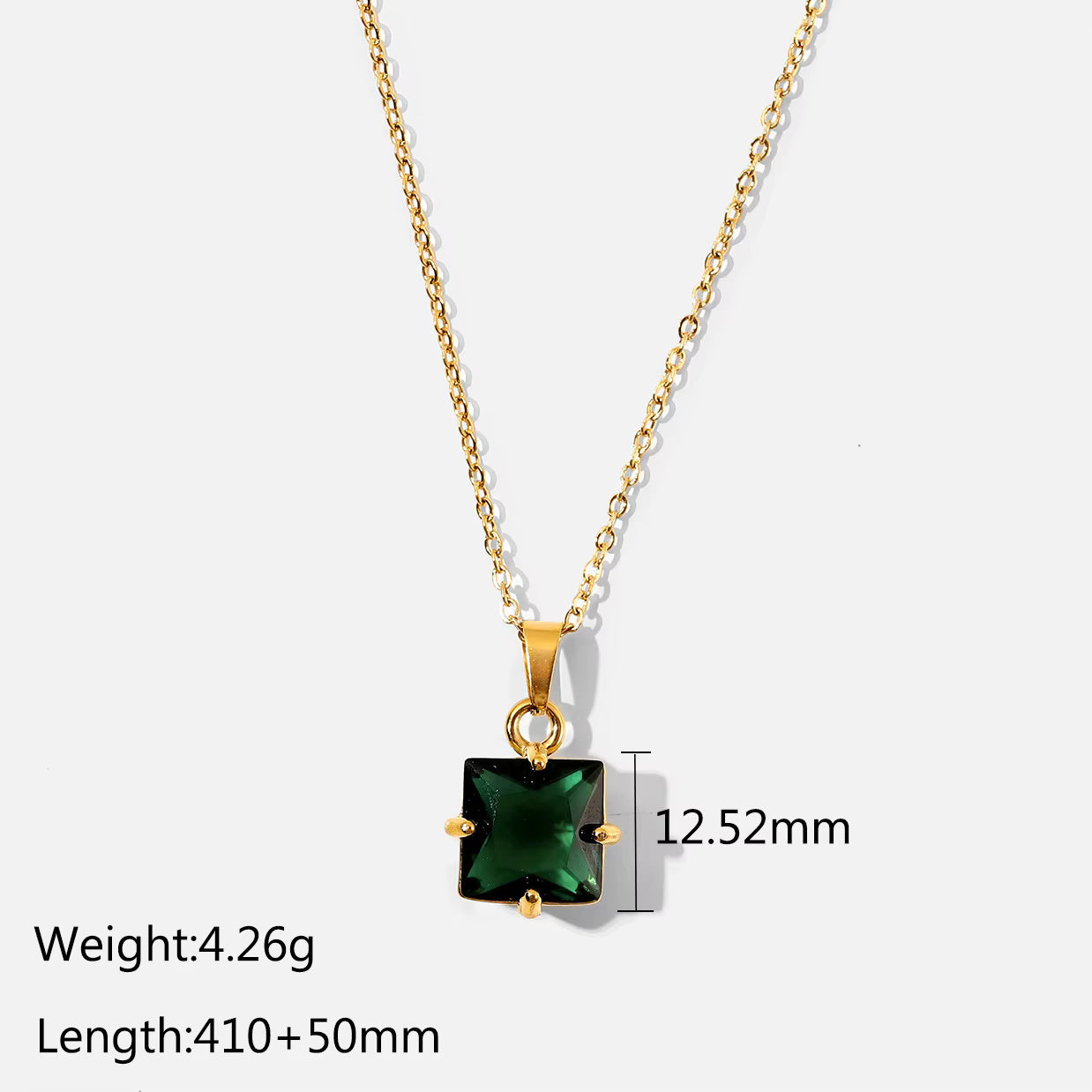 Prism Cut Necklace