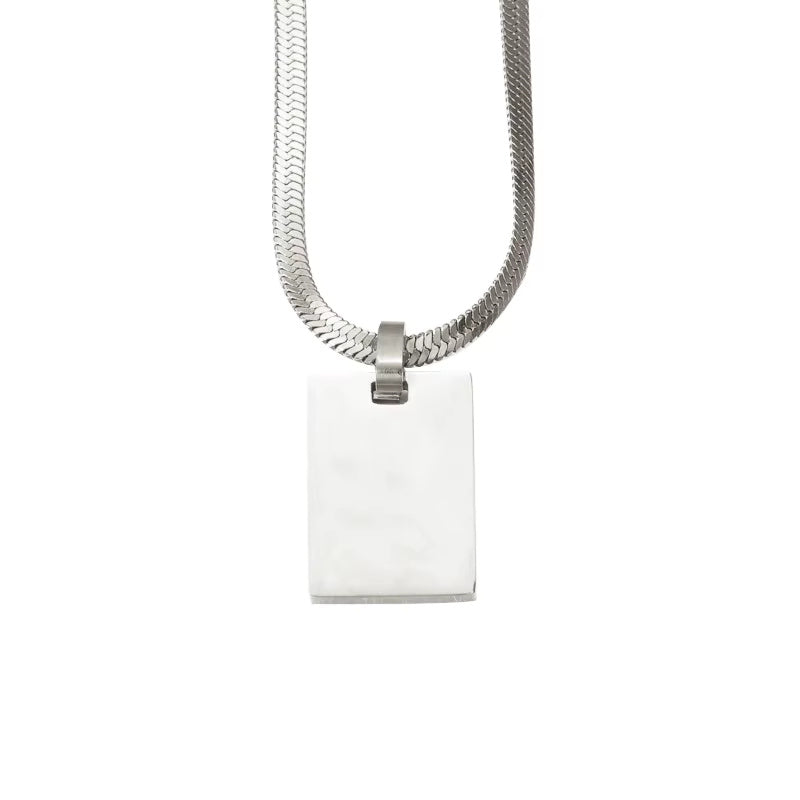 Rectangle Necklace